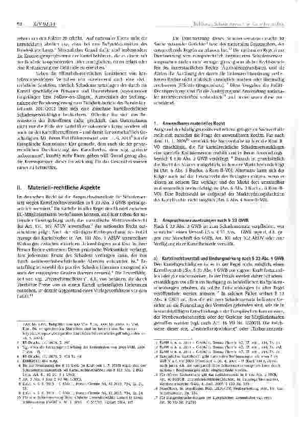 Vorschauseite 2: Schadensersatz bei Kartellverstößen im GesundheitswesenEin Überblick für die Versicherungsund Pharmaindustrie