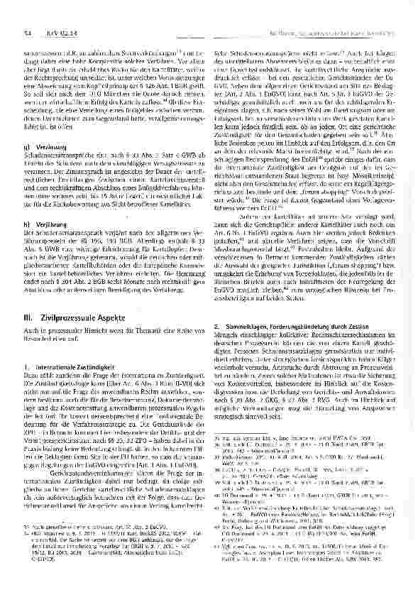 Vorschauseite 4: Schadensersatz bei Kartellverstößen im GesundheitswesenEin Überblick für die Versicherungsund Pharmaindustrie