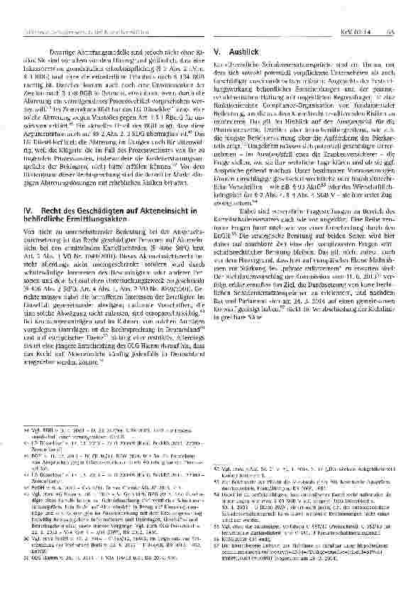 Vorschauseite 5: Schadensersatz bei Kartellverstößen im GesundheitswesenEin Überblick für die Versicherungsund Pharmaindustrie
