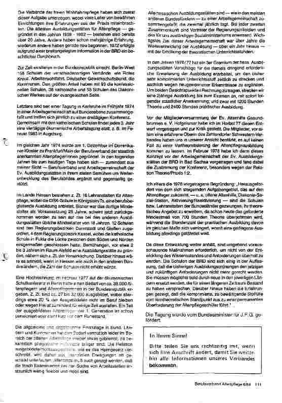 Vorschauseite 2: Zusammenfassung der geschichtlichen Entwicklung des Altenpflegeberufs