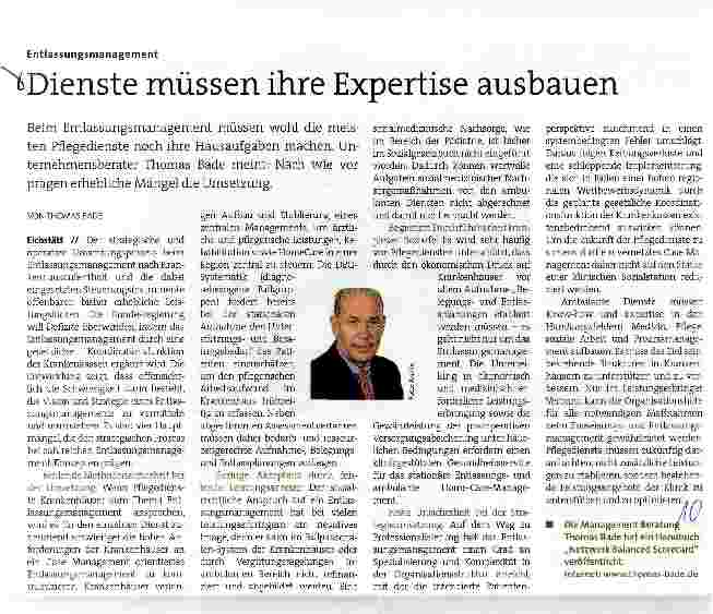 Vorschauseite 1: Dienste müssen ihre Expertise ausbauen