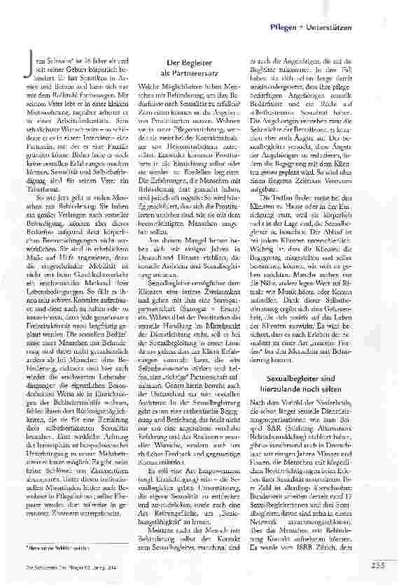 Vorschauseite 2: EIN BERUF, DER RESPEKT VERDIENT