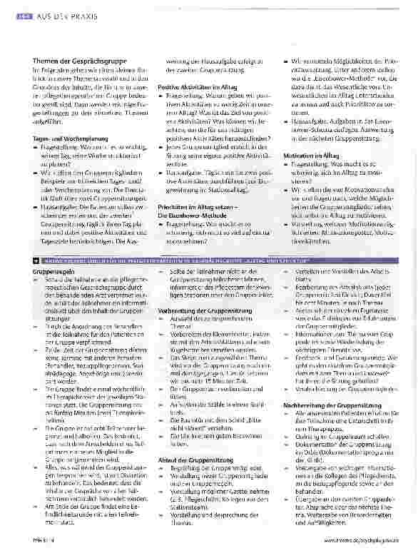 Vorschauseite 4: Alltag und Struktur