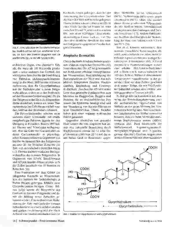 Vorschauseite 4: Süßholz in der Dermatologie