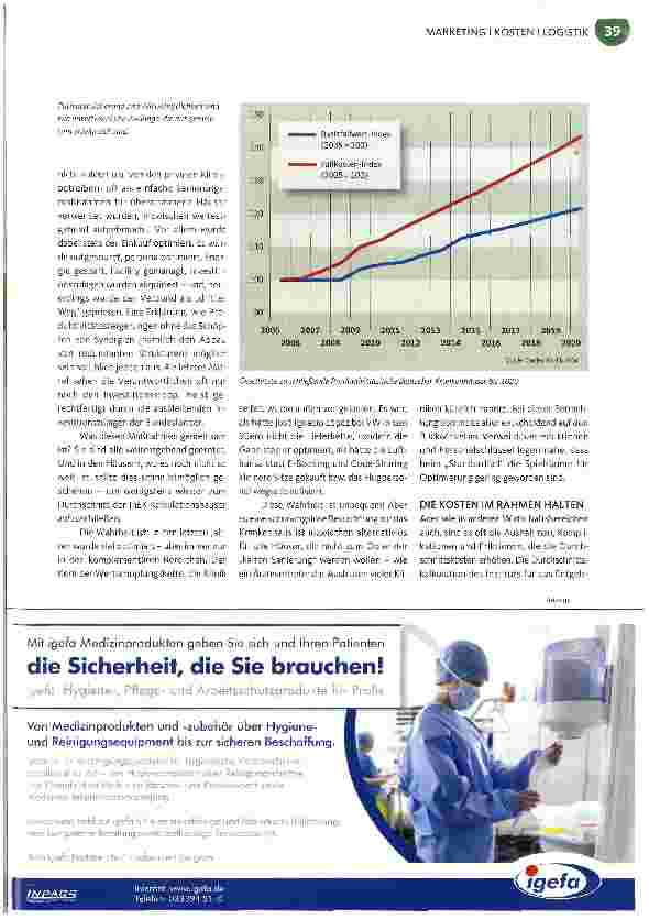 Vorschauseite 2: Patientensicherheit und Wirtschaftlichkeit