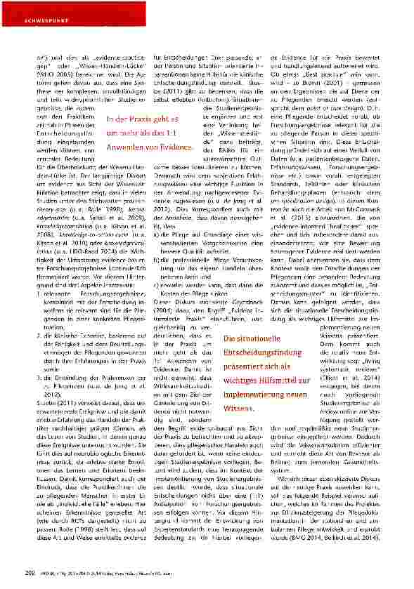 Vorschauseite 2: Implementierung von Studienergebnissen