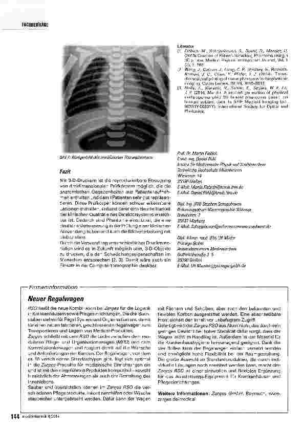 Vorschauseite 4: Reproduzierbare Herstellung patientenähnlicher Prüfkörper für die Röntgendiagnostik mittels 3-D-Druckverfahren