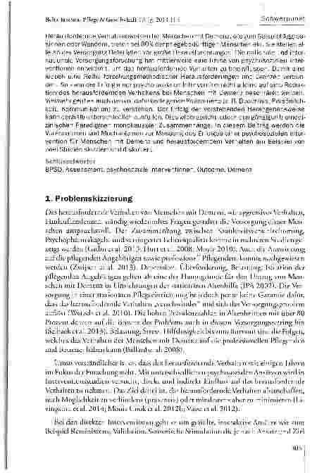 Vorschauseite 2: Das Problem mit dem herausfordernden Verhalten - Wenn die wünschenswerte Wirkung unterschiedlich sein kann. Eine Methodendiskussion
