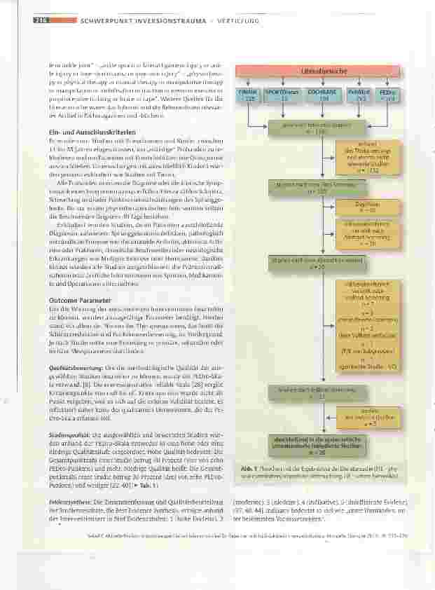 Vorschauseite 2: Aktuelle Evidenz physiotherapeutischer Interventionen für Patienten mit (sub-)akutem Inversionstrauma