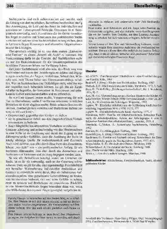 Vorschauseite 5: Alkoholismus - eine Familienkrankheit