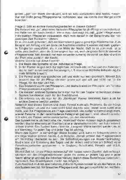 Vorschauseite 3: Wieviel Zeit ist für die Pflege notwendig