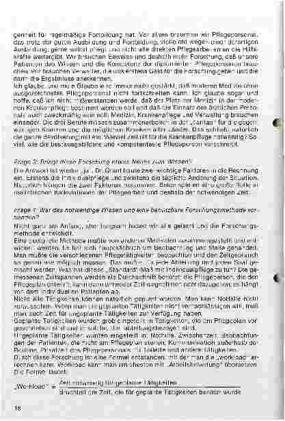 Vorschauseite 4: Wieviel Zeit ist für die Pflege notwendig
