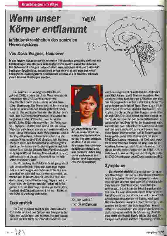 Vorschauseite 1: Wenn unser Körper entflammt Teil IV Infektionskrankheiten des zentralen Nervensystems