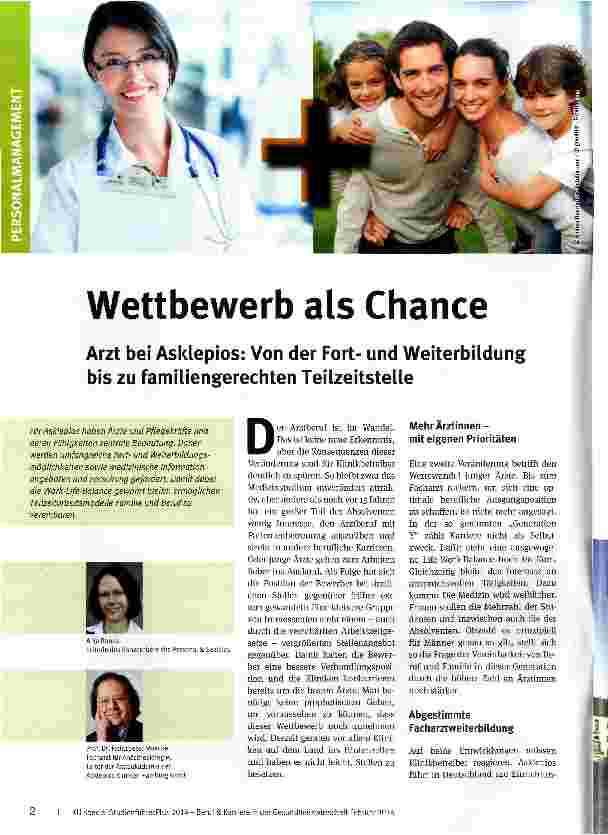 Vorschauseite 1: Wettbewerb als Chance
