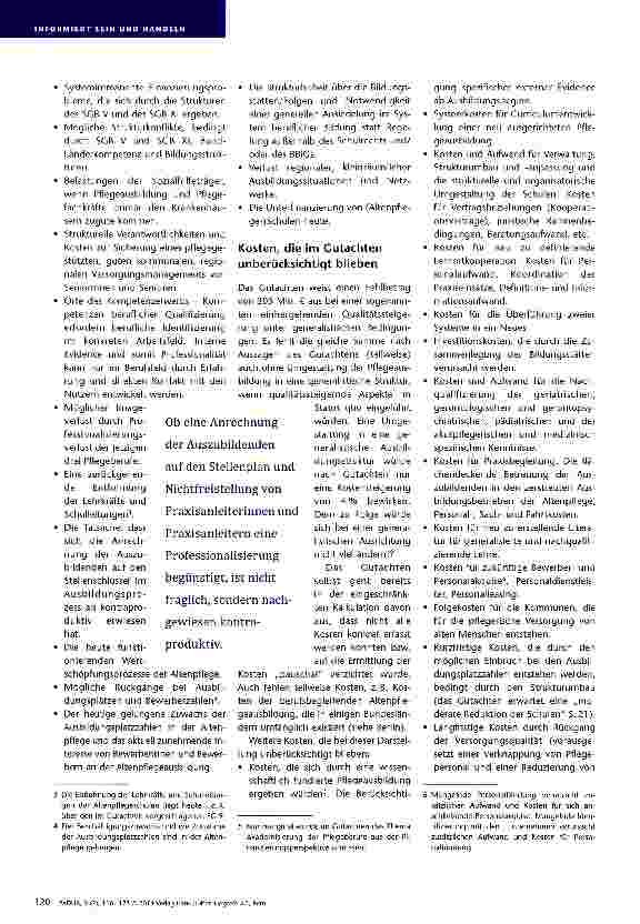 Vorschauseite 5: Denn sie wissen nicht, wie es sein wird Stellungnahme zum Forschungsqotachten Finanzierung eines neuen Pflegeberufegesetzes Ergebnisbericht Prognos/WIAD