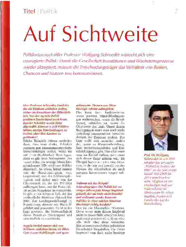 Vorschauseite 1: Auf Sichtweite