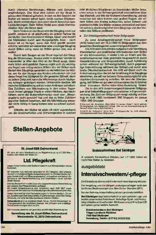 Vorschauseite 2: Stillen, der beste Start für unsere Kinder