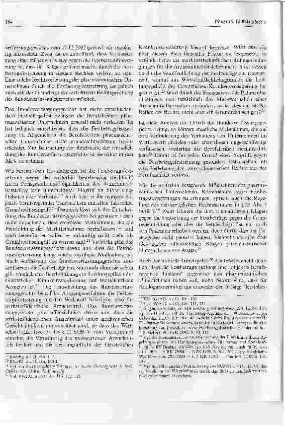 Vorschauseite 4: Rechtsschutz gegen Festbetragsgruppenund Vergleichsgrößenbildung