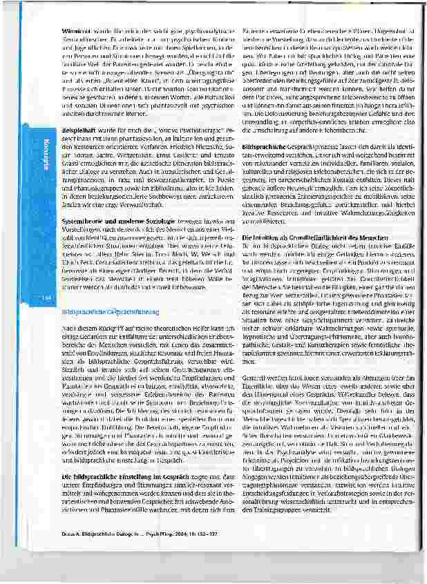 Vorschauseite 3: Bildsprachliche Dialoge in der Psychiatrie