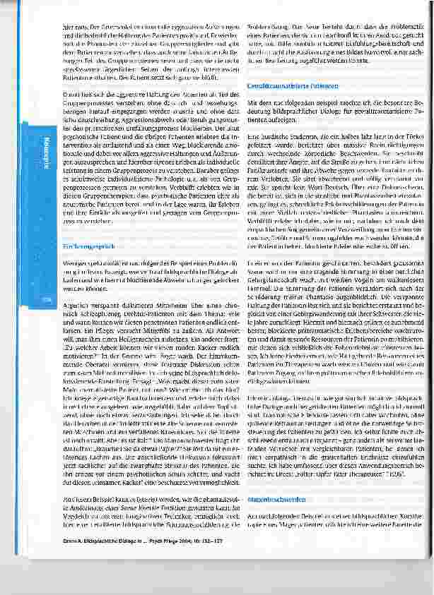 Vorschauseite 5: Bildsprachliche Dialoge in der Psychiatrie
