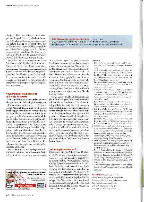 Vorschauseite 3: Wochenbett im Wandel