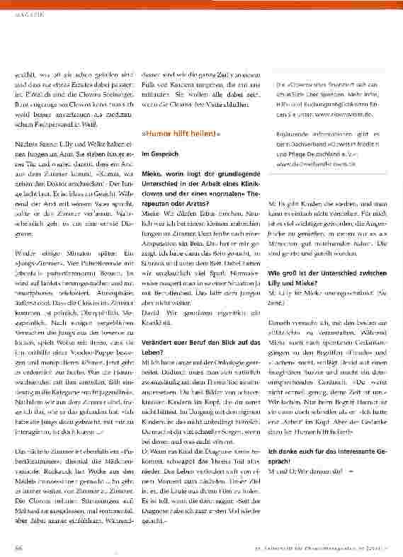 Vorschauseite 2: Stankos Sprechstunde - Nr. 21