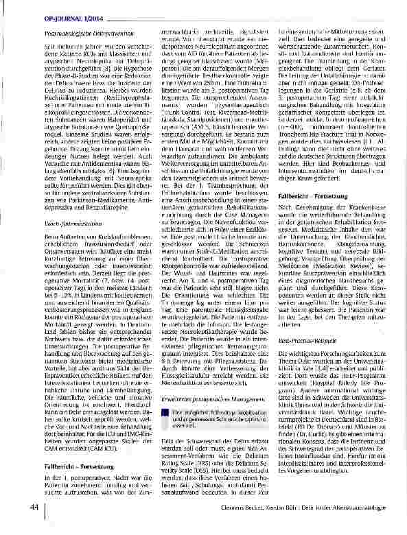 Vorschauseite 5: Delir in der Alterstraumatologie