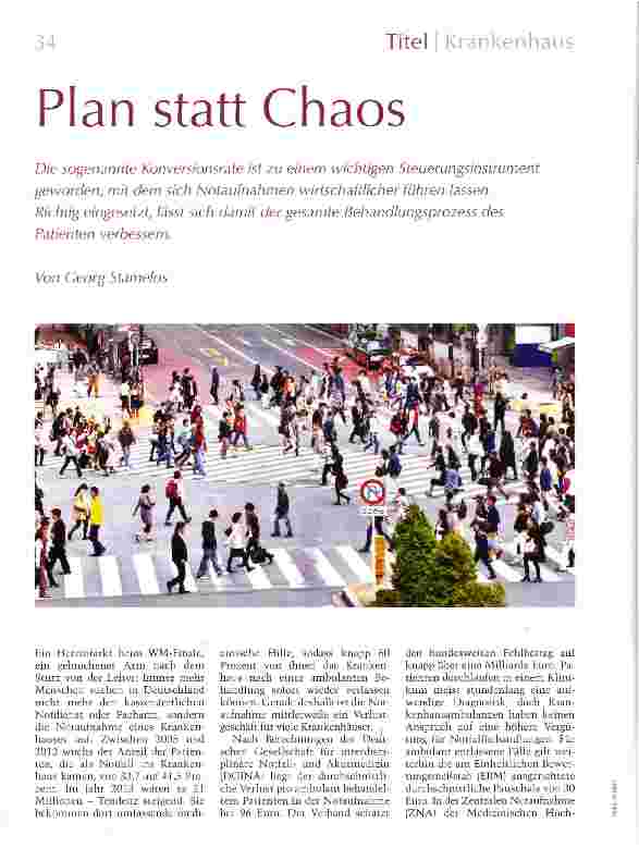 Vorschauseite 1: Plan statt Chaos
