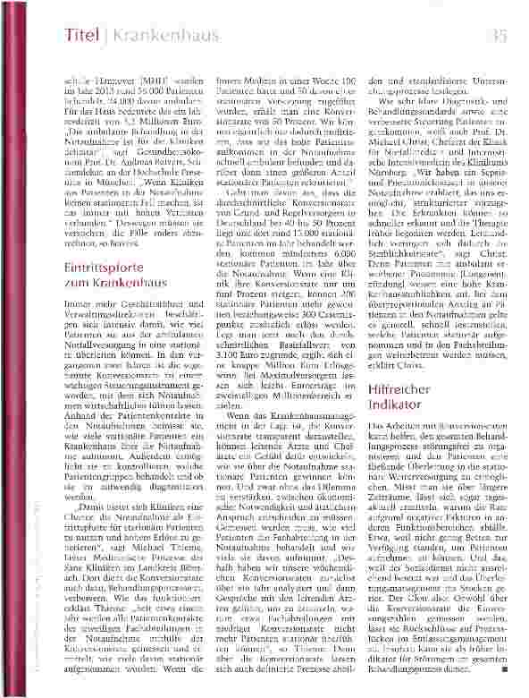 Vorschauseite 2: Plan statt Chaos