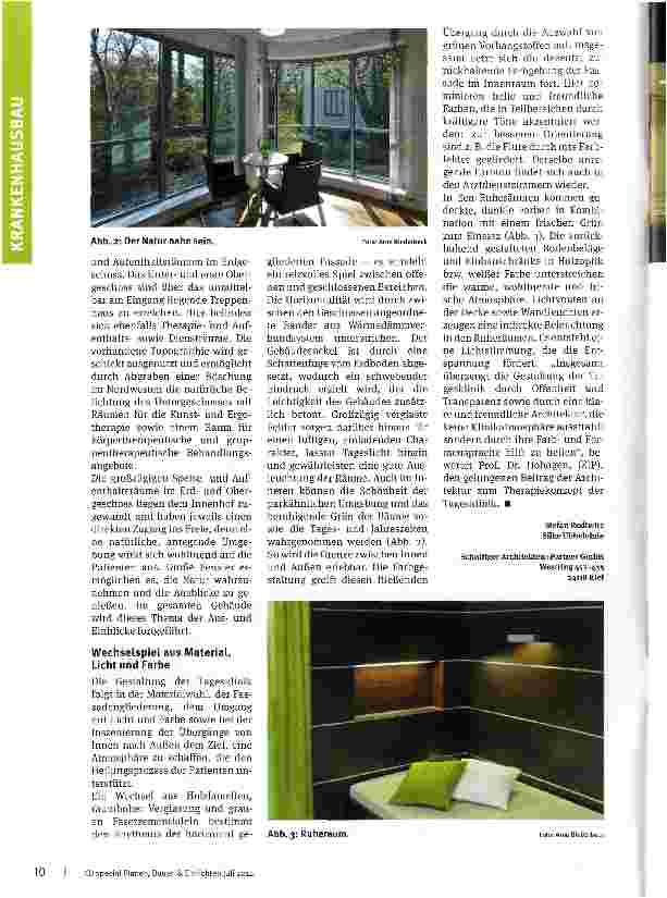 Vorschauseite 3: Architektur hilft heilen