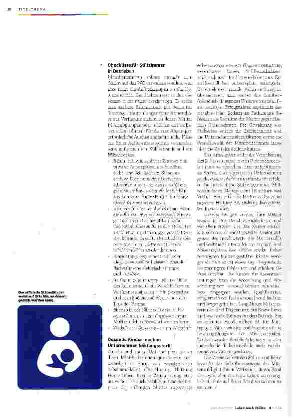 Vorschauseite 5: Stillen und Berufstätigkeit