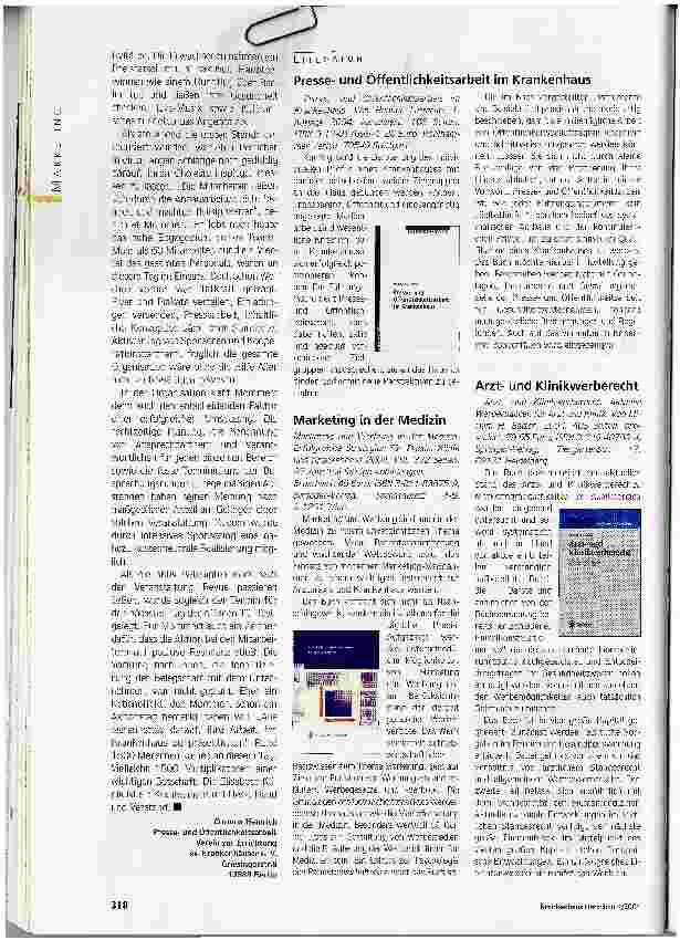 Vorschauseite 2: Auf Du und DuEin Krankenhaus zum Anfassen