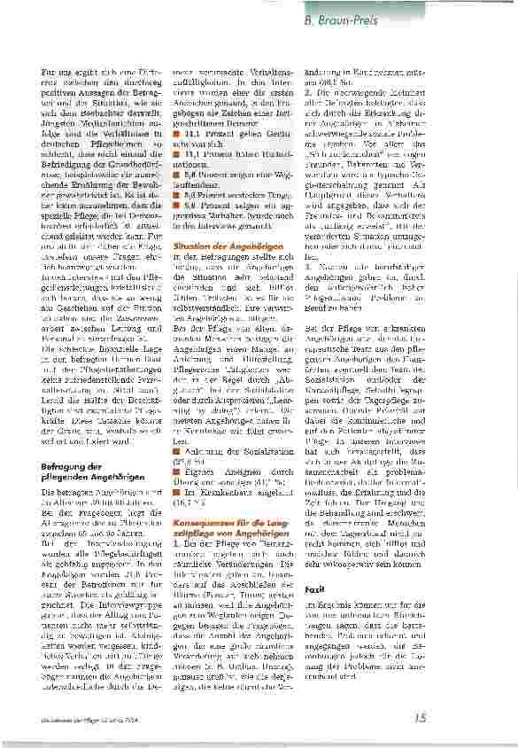 Vorschauseite 4: Pflegerelevante Aspekte bei pflegebedürftigen verwirrten und hochaltrigen Menschen
