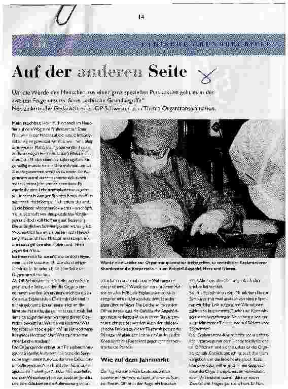 Vorschauseite 1: Auf der anderen Seite