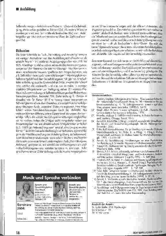 Vorschauseite 6: Selbstgesteuerte Lernprozesse in der Ergotherapie-Ausbildung