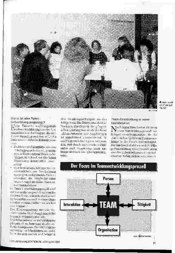 Vorschauseite 2: Wenn im Team Blockaden drohen Team-Entwicklung durch externe Beratung