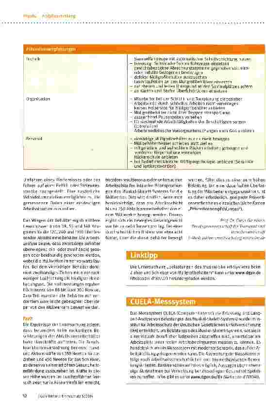 Vorschauseite 3: Abfallsammelbehälter richtig handhaben