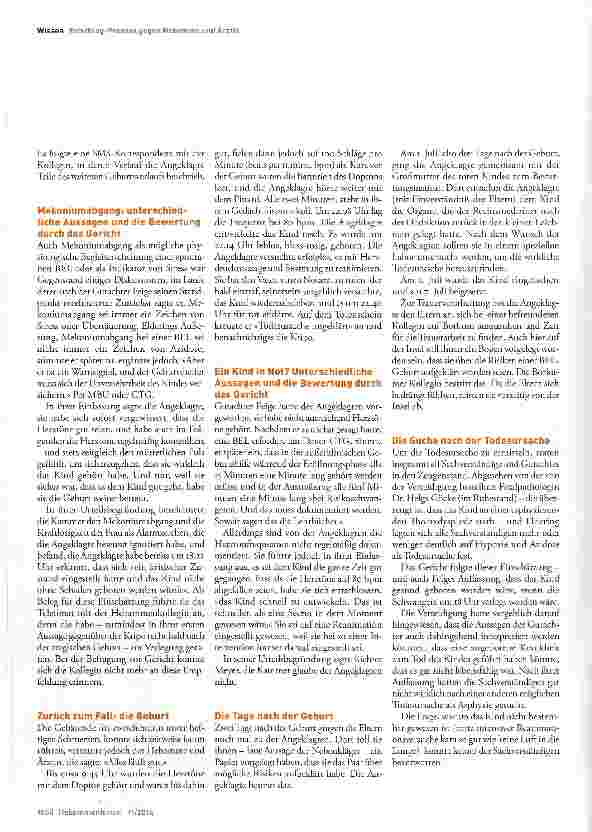 Vorschauseite 4: Urteil verkündet