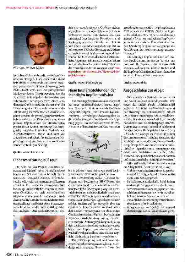 Vorschauseite 2: Wissenswertes aufgeschnappt