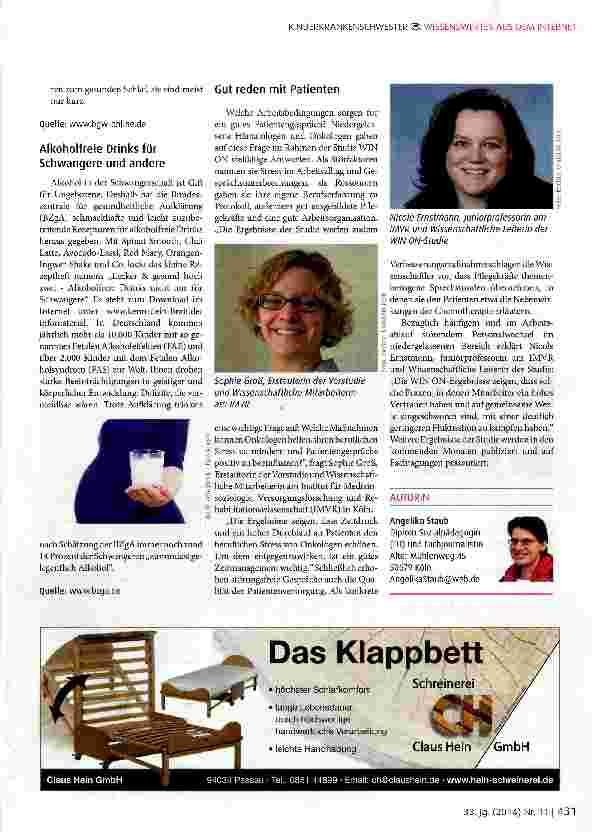 Vorschauseite 3: Wissenswertes aufgeschnappt