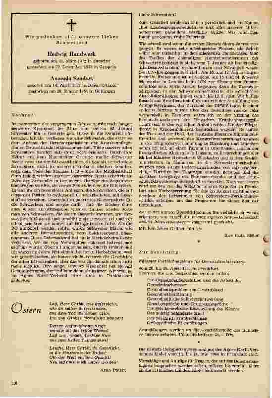 Vorschauseite 3: Treffen der Schülerinnen aus Deutschland, Dänemark und der Schweiz in Hannover vom 10.-14. Aug. 63