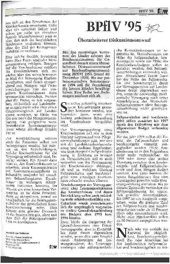 Vorschauseite 4: Neue Krankenhausvergütung Probleme bei der Umsetzung