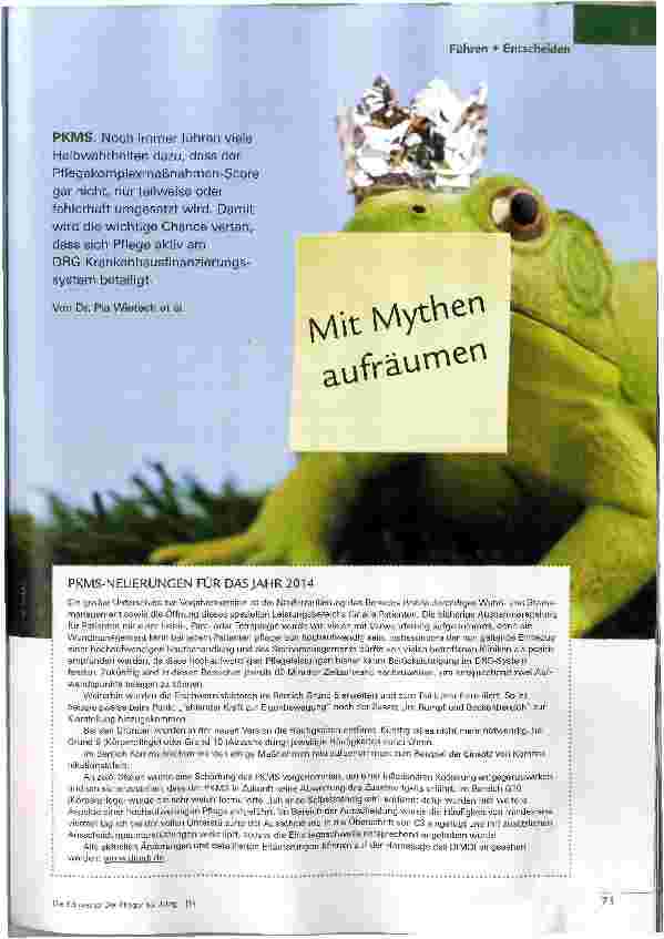 Vorschauseite 1: Mit Mythen aufräumen
