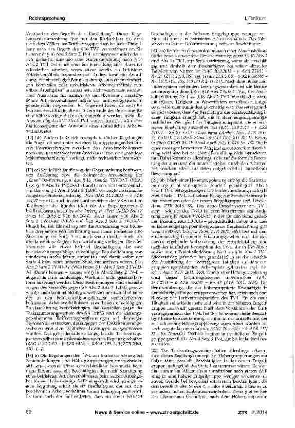 Vorschauseite 3: Tarifrecht