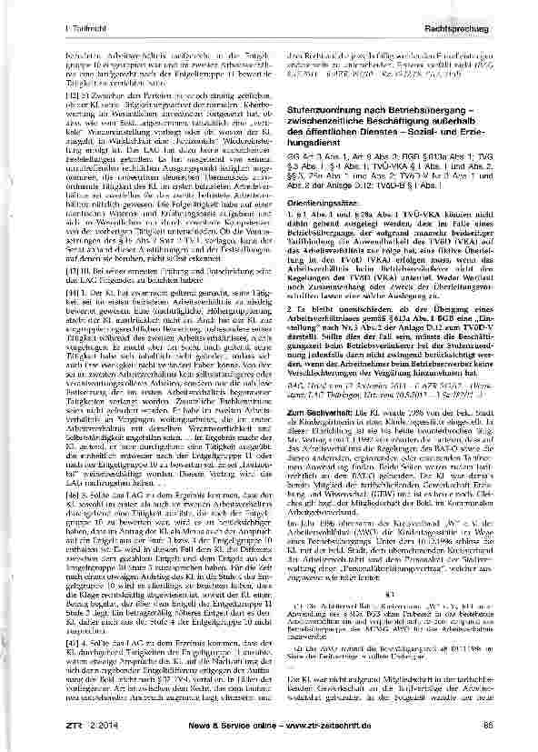 Vorschauseite 6: Tarifrecht