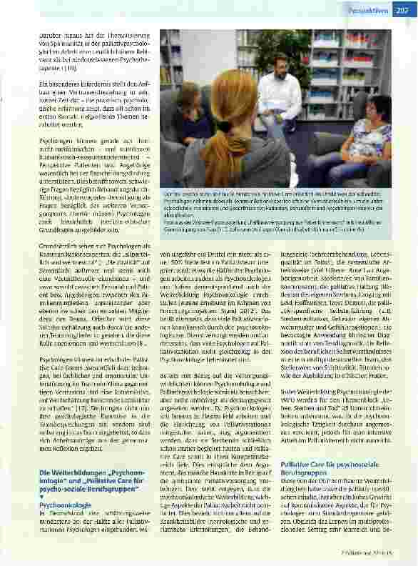Vorschauseite 4: Curriculum für Psychologen?
