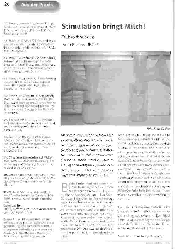 Vorschauseite 4: Richtlinien für das Zufüttern von gesunden, reifen Neugeborenen im KrankenhausAmerican Academy of Breastfeeding Medicine (Übersetzungstext)