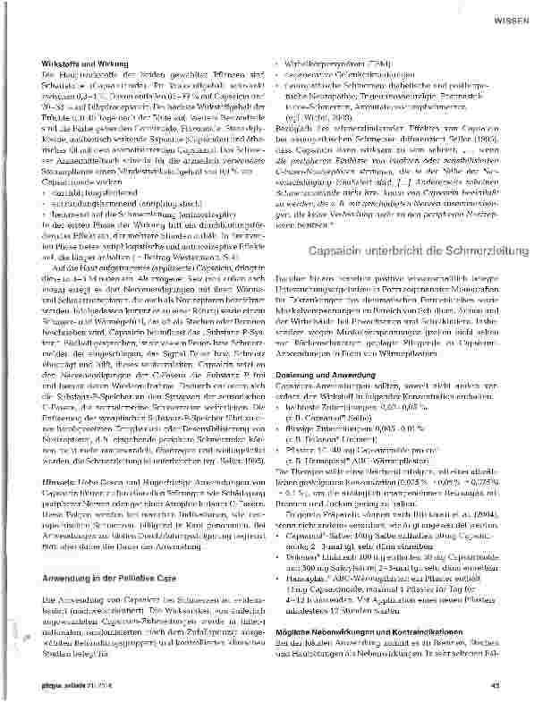 Vorschauseite 2: Neuropathische Schmerzen „wegpfeffern