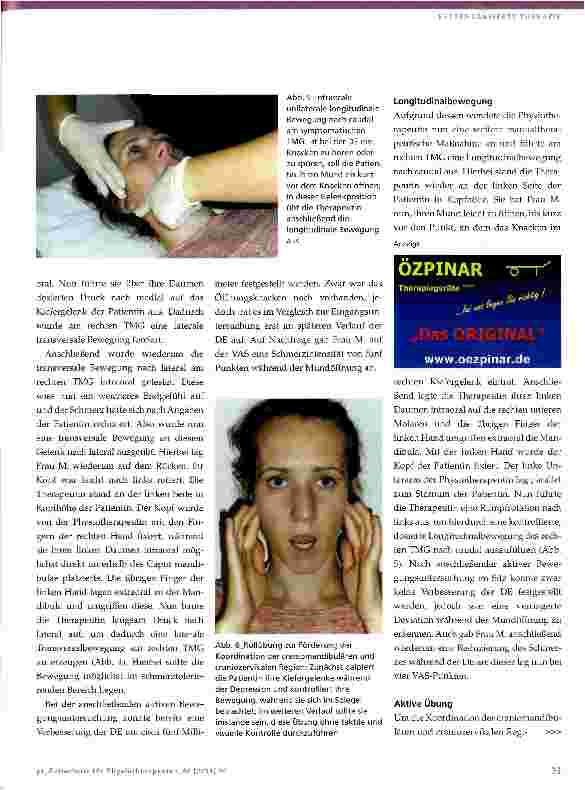 Vorschauseite 4: Physiotherapeutische Behandlung von craniomandibulären Dysfunktionen