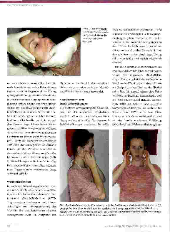 Vorschauseite 5: Physiotherapeutische Behandlung von craniomandibulären Dysfunktionen